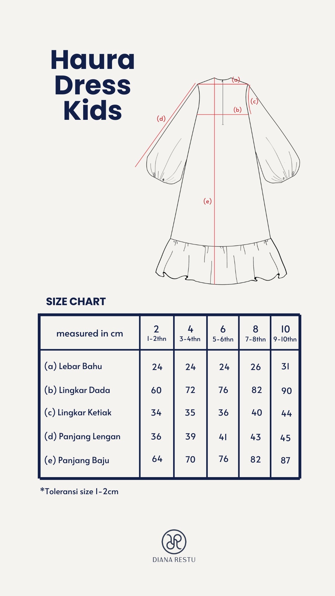 Haura Dress Kids