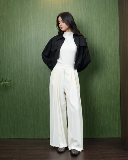 Peggy Culotte Pants Vanilla