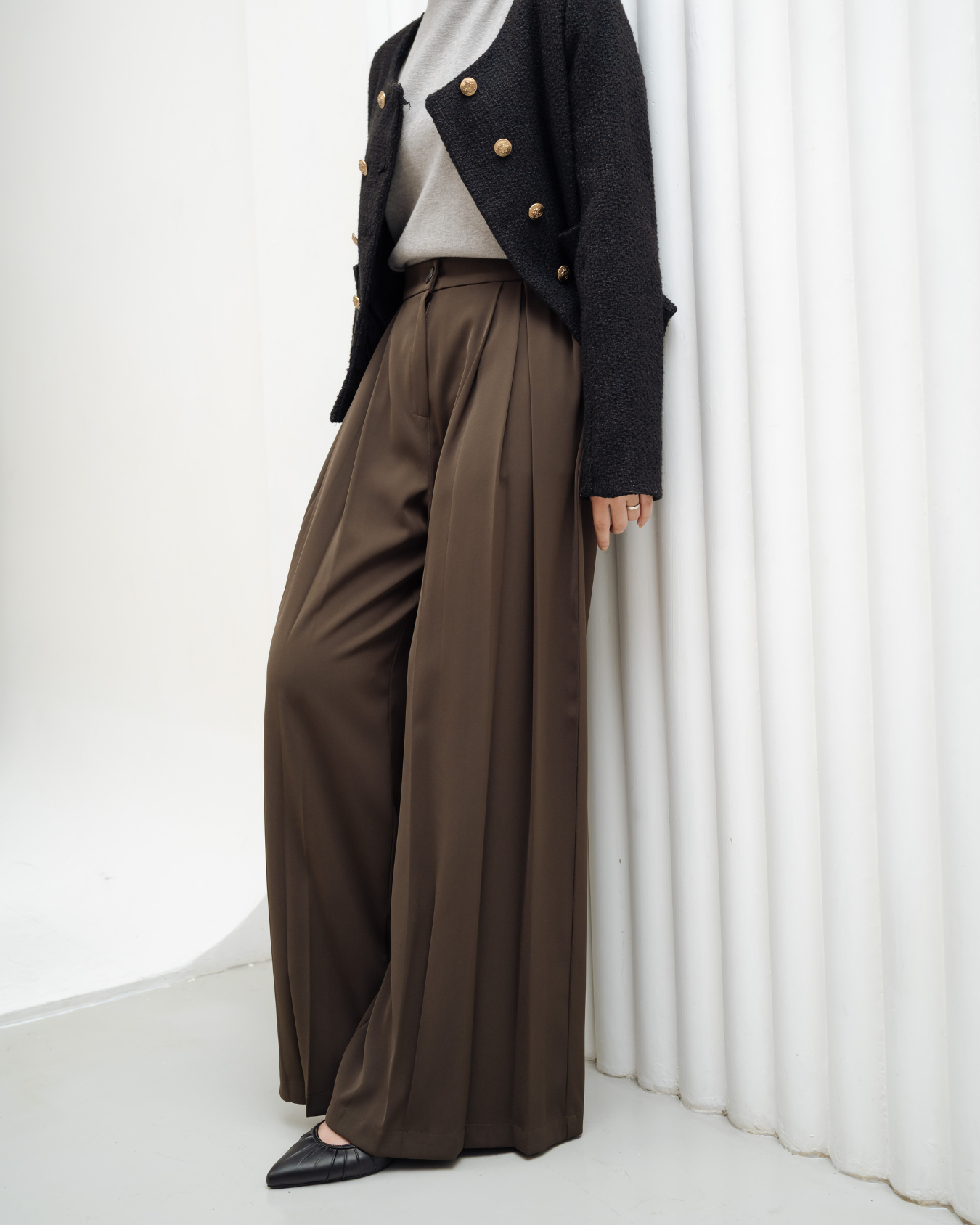 Peggy Culotte Pants Espresso