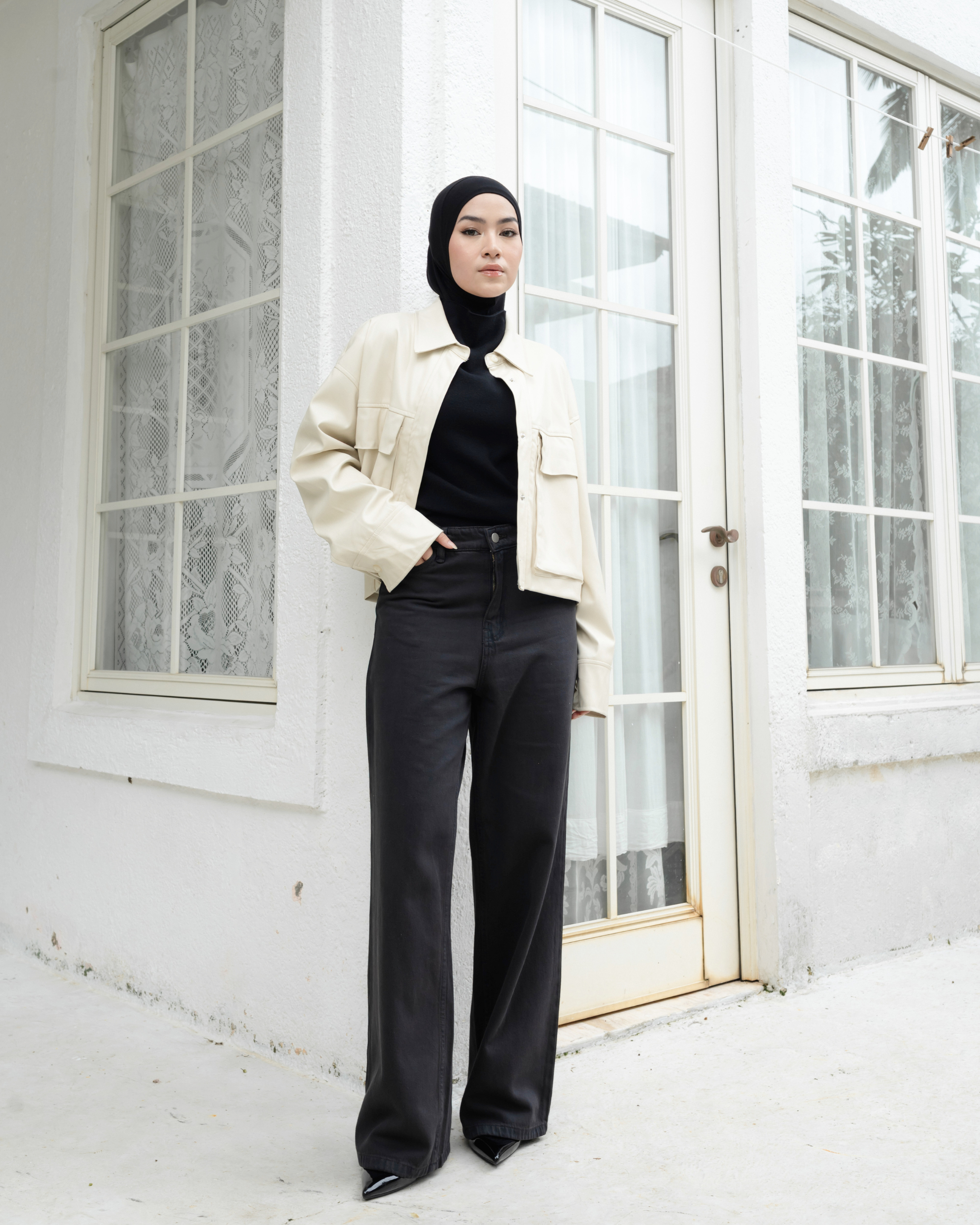 Pavon Relaxed Jeans Black Charcoal