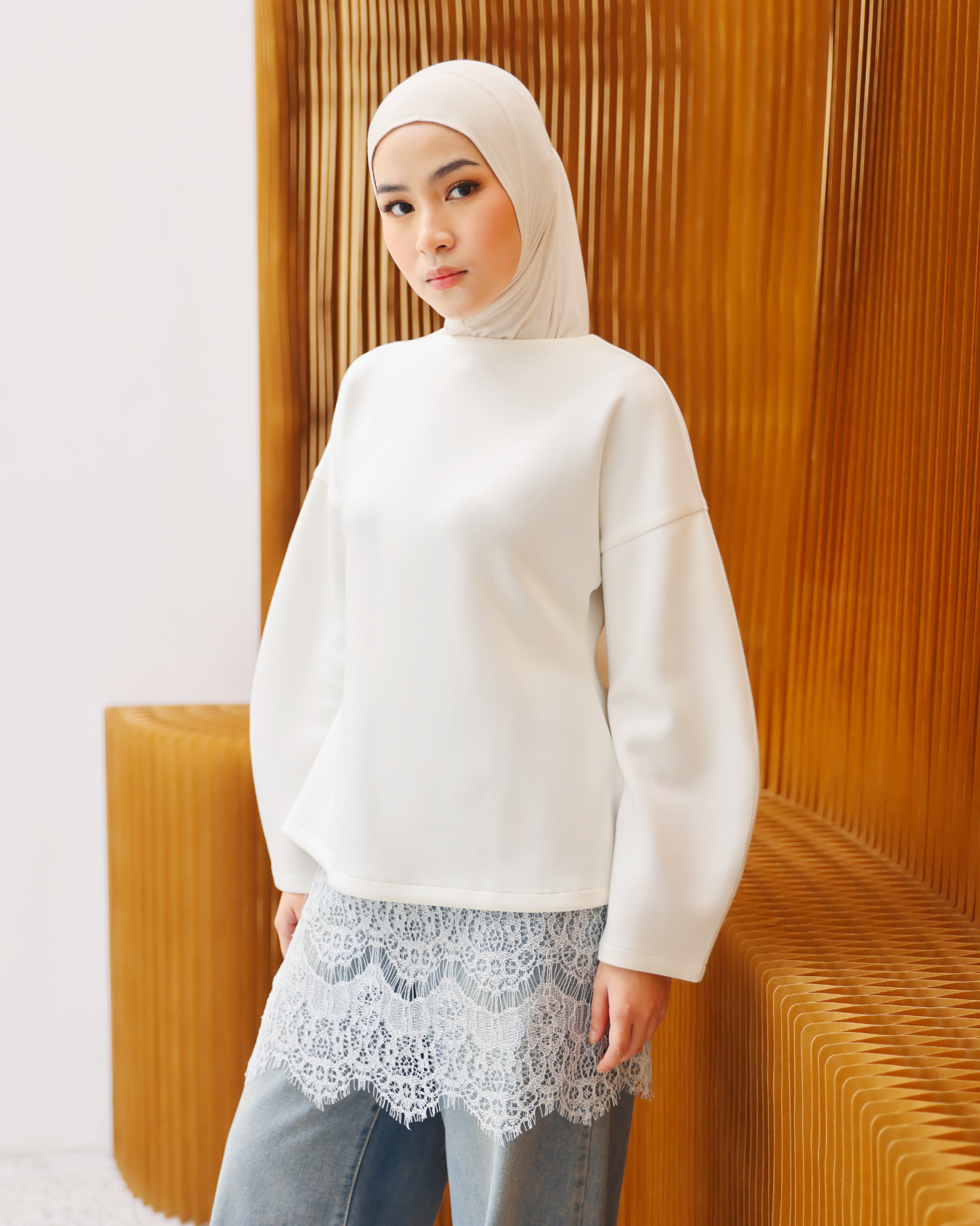 Penny Blouse Off White