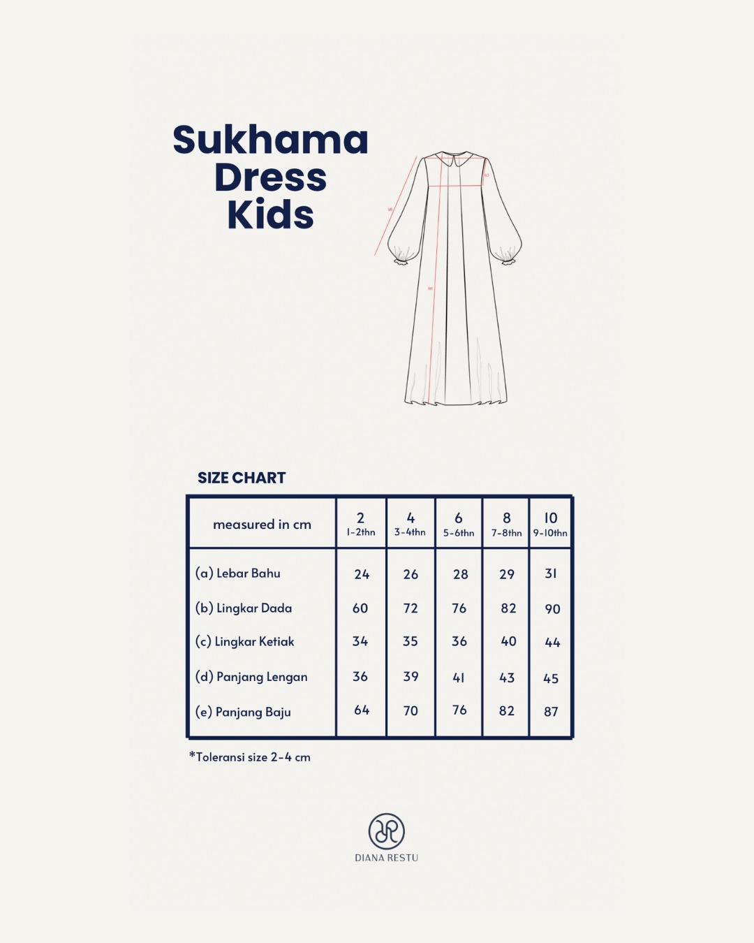 Sukhama Dress Kids