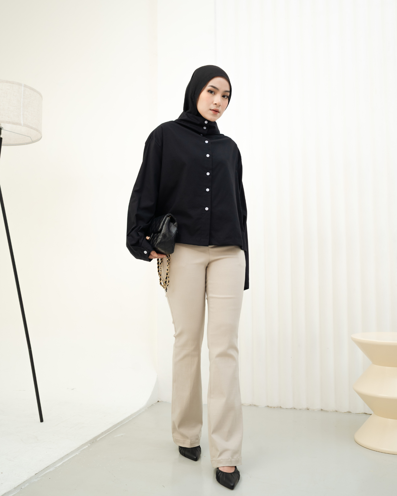 Alana Pants Light Oat