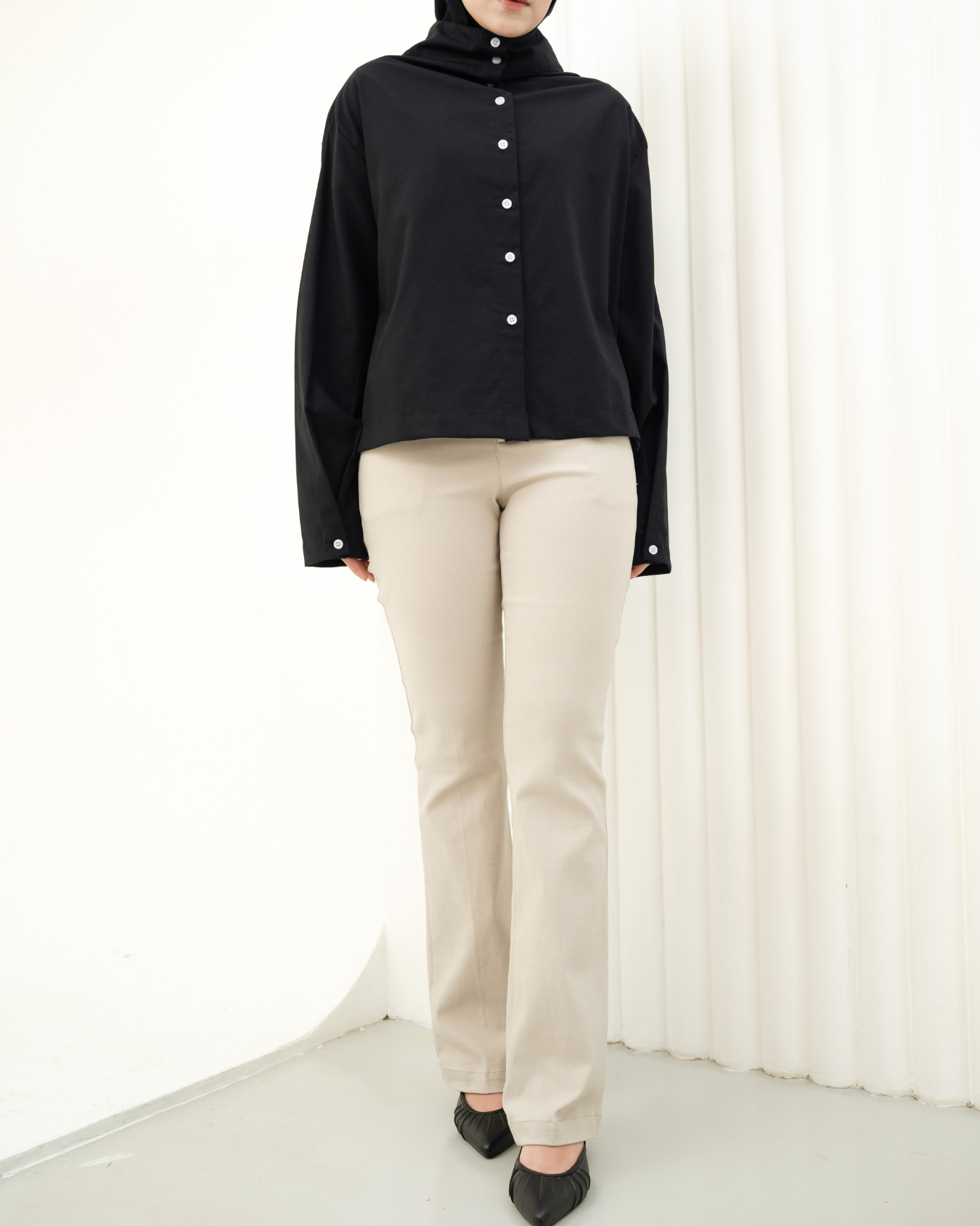 Alana Pants Light Oat