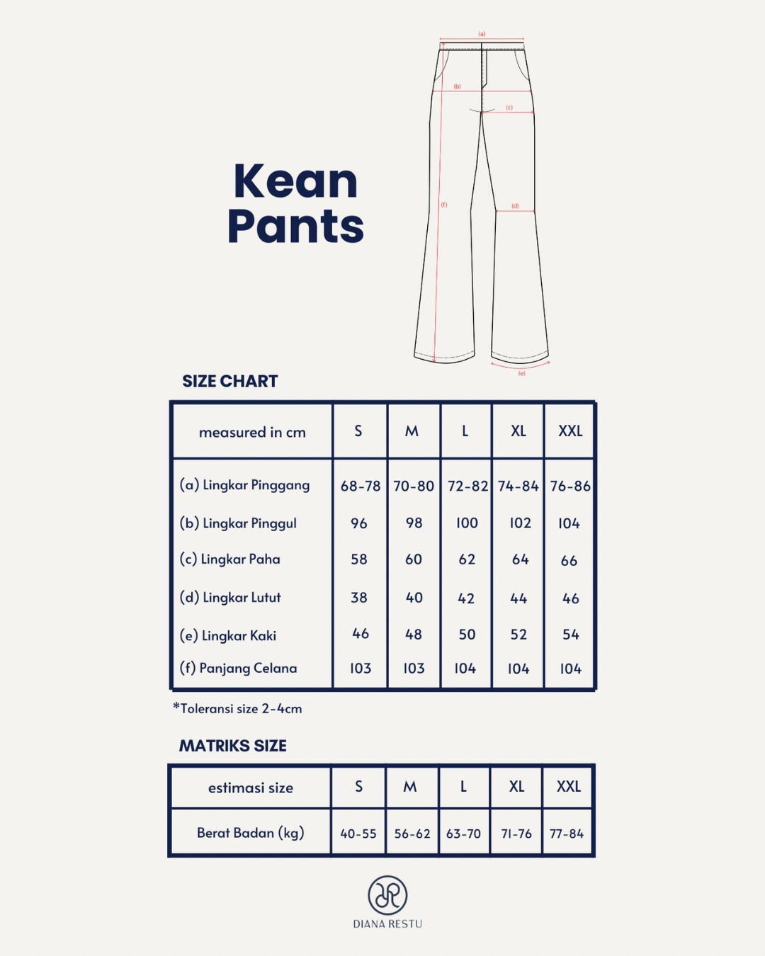 Reject Sale Kean Pants