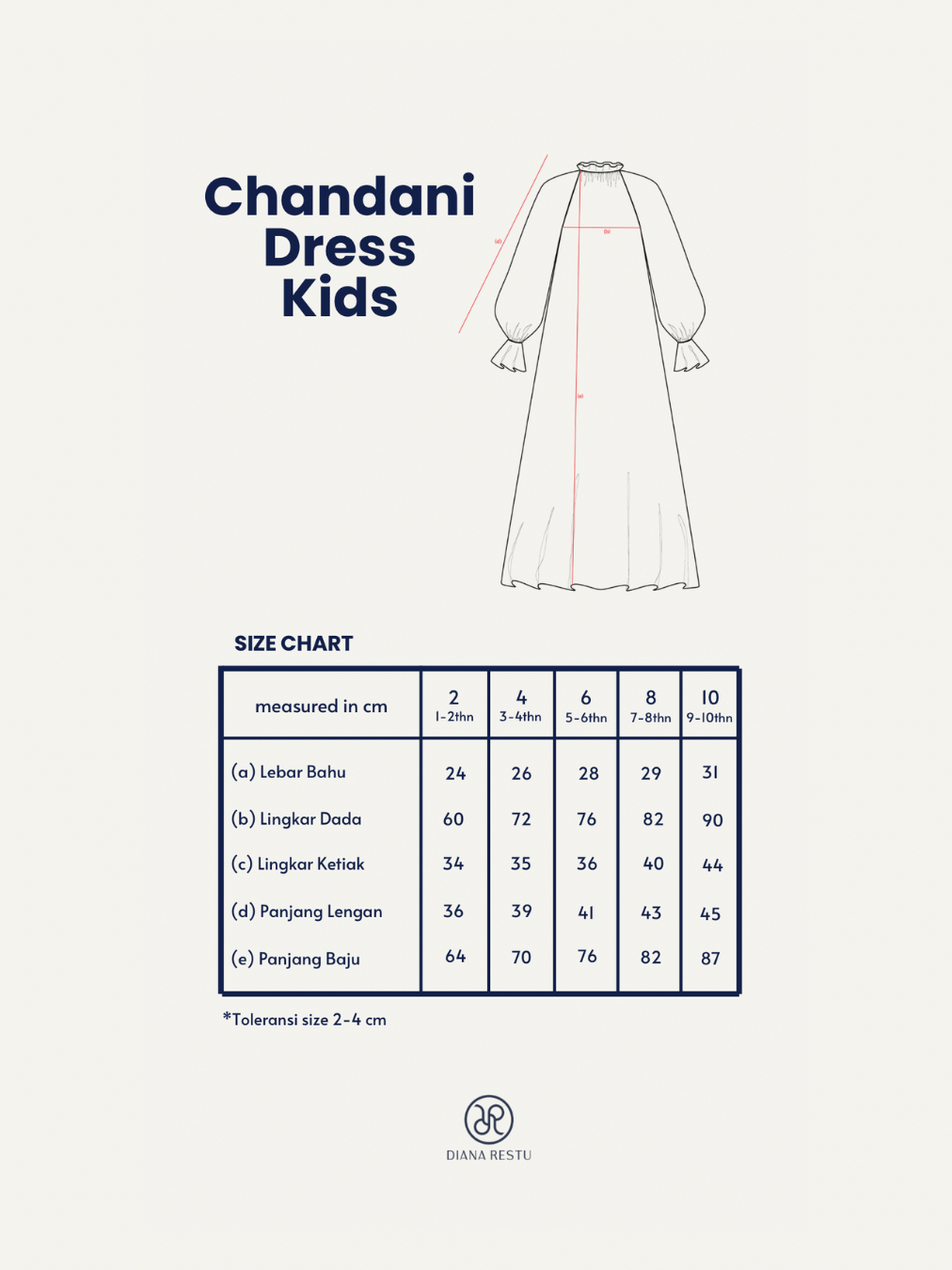 Chandani Dress Kids