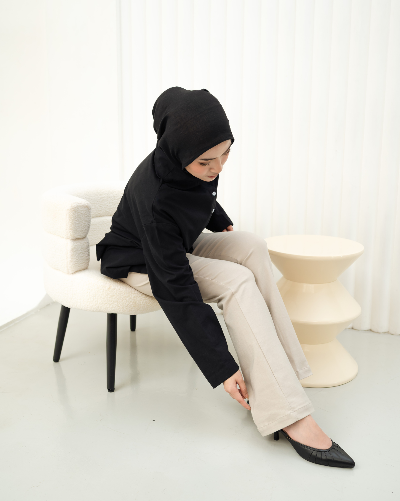 Alana Pants Light Oat