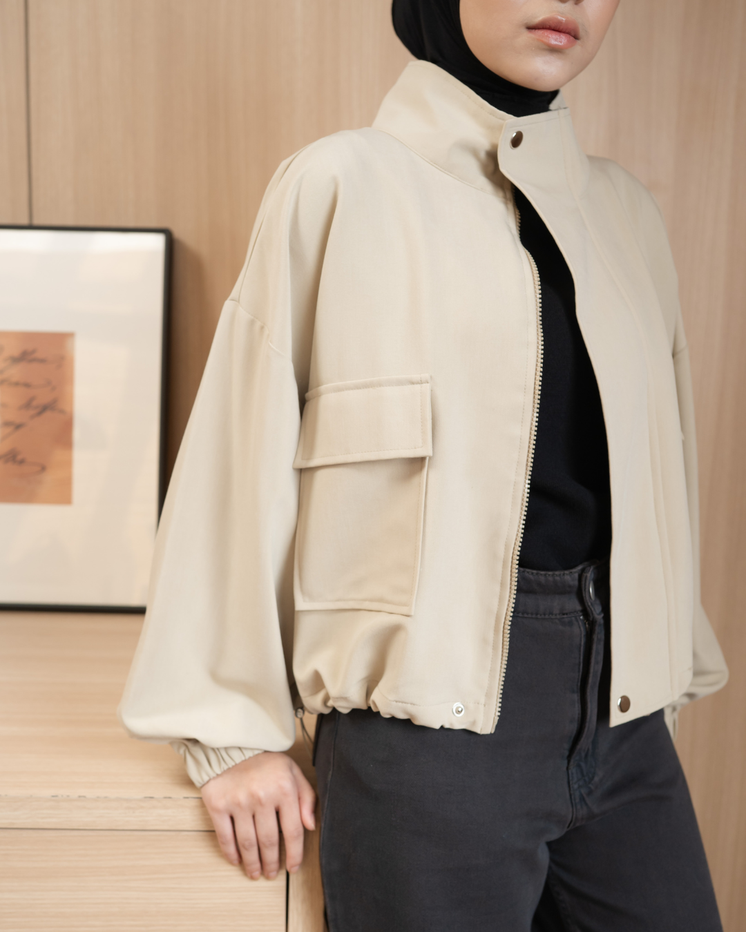 Claude Outer Taupe