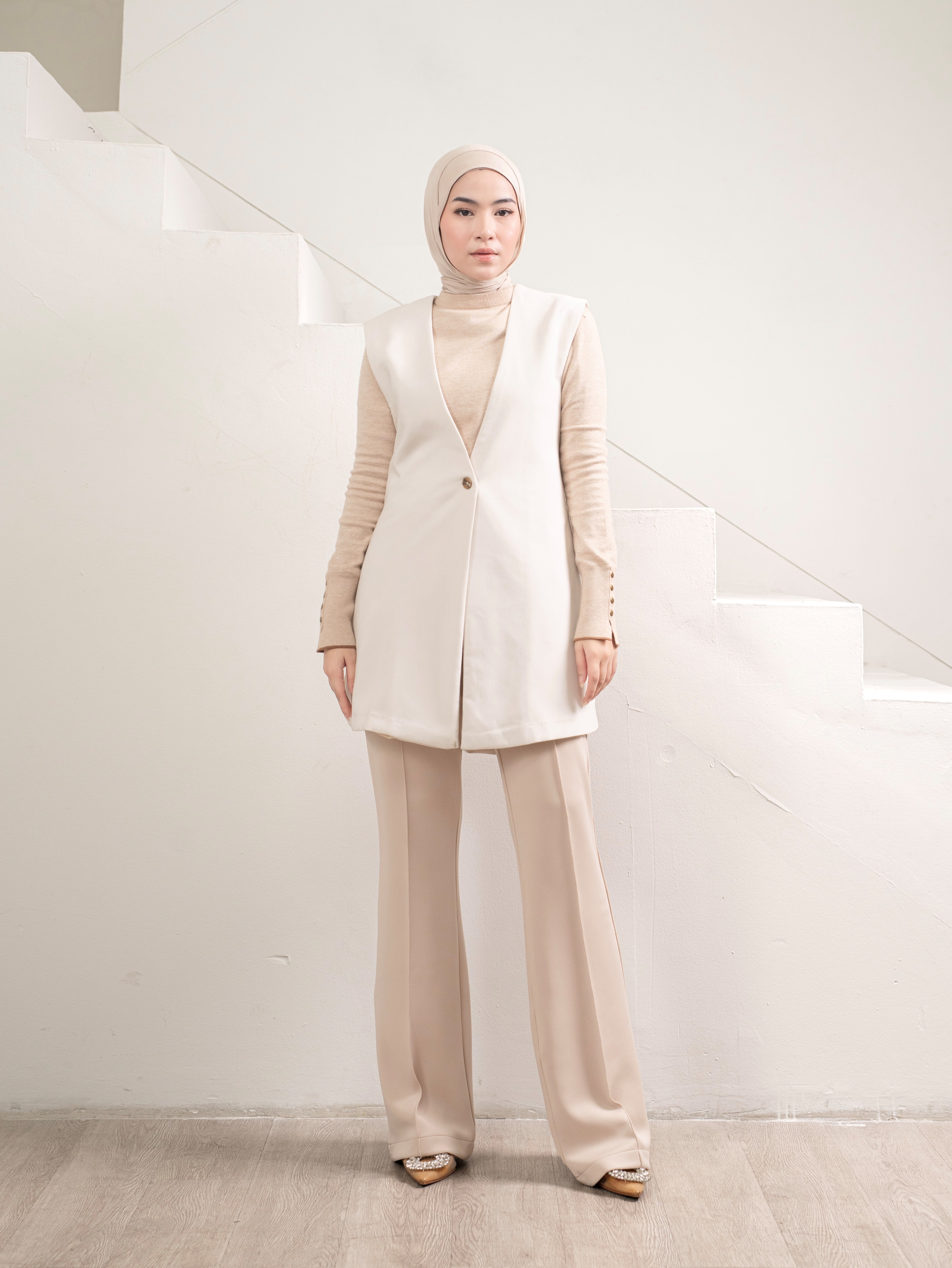 Yoka Pants Chalk