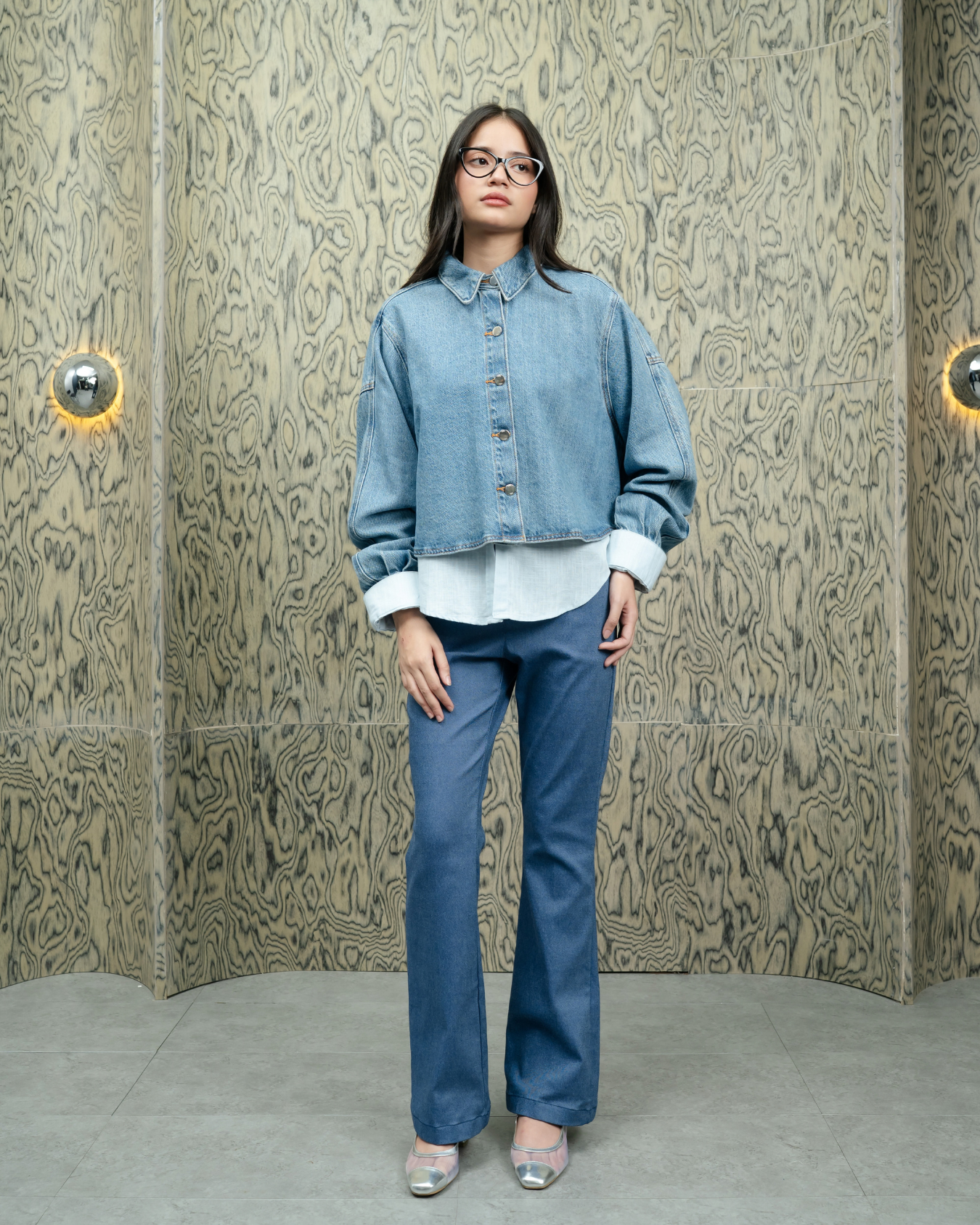 Alana Pants Blue Jeans