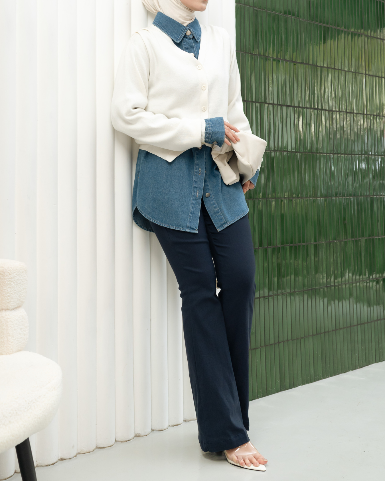 Alana Pants Blue Denim