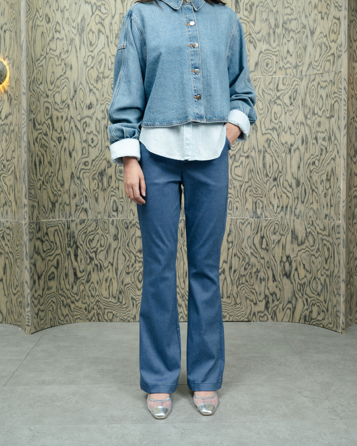 Alana Pants Blue Jeans