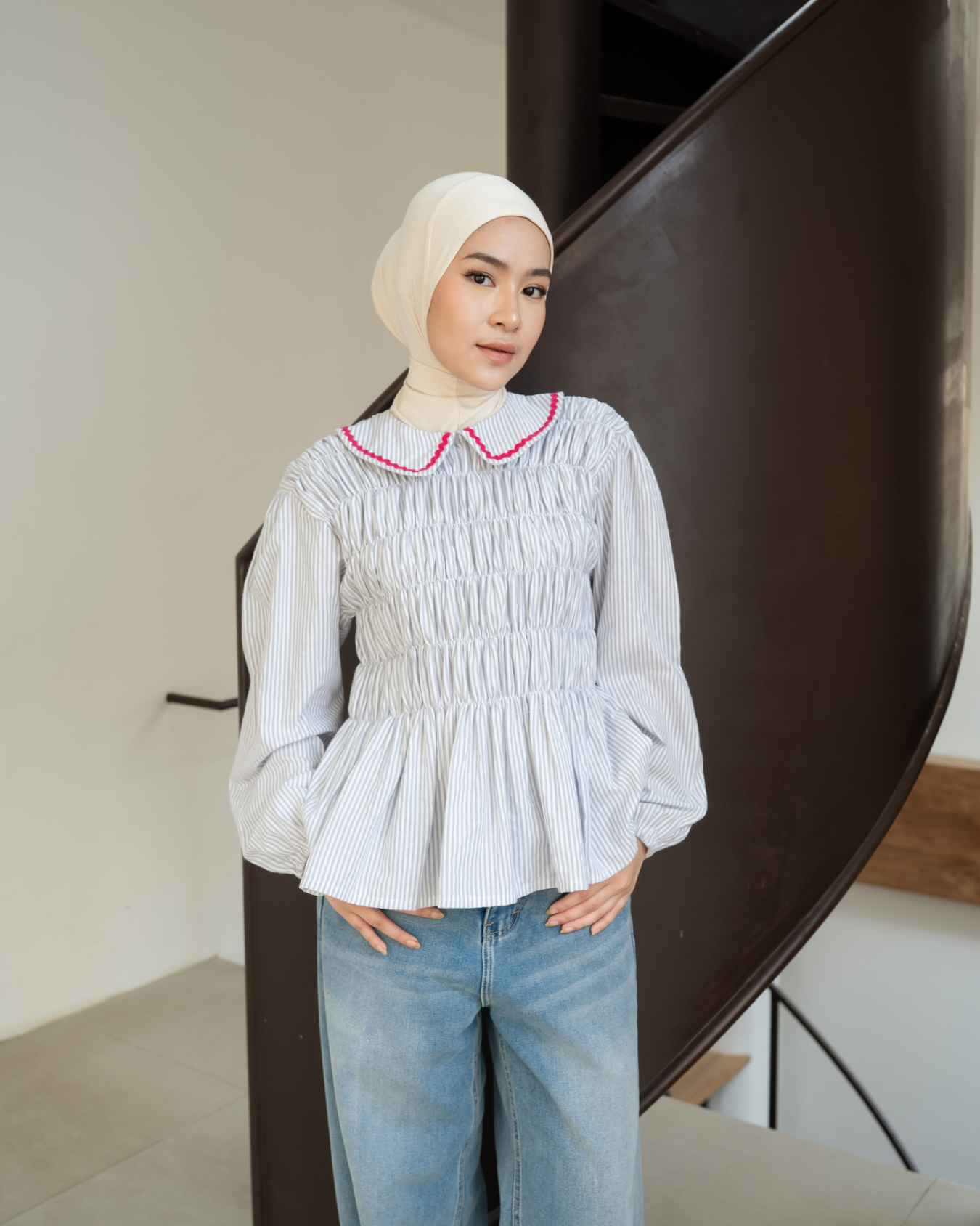 Possy Blouse Smoke