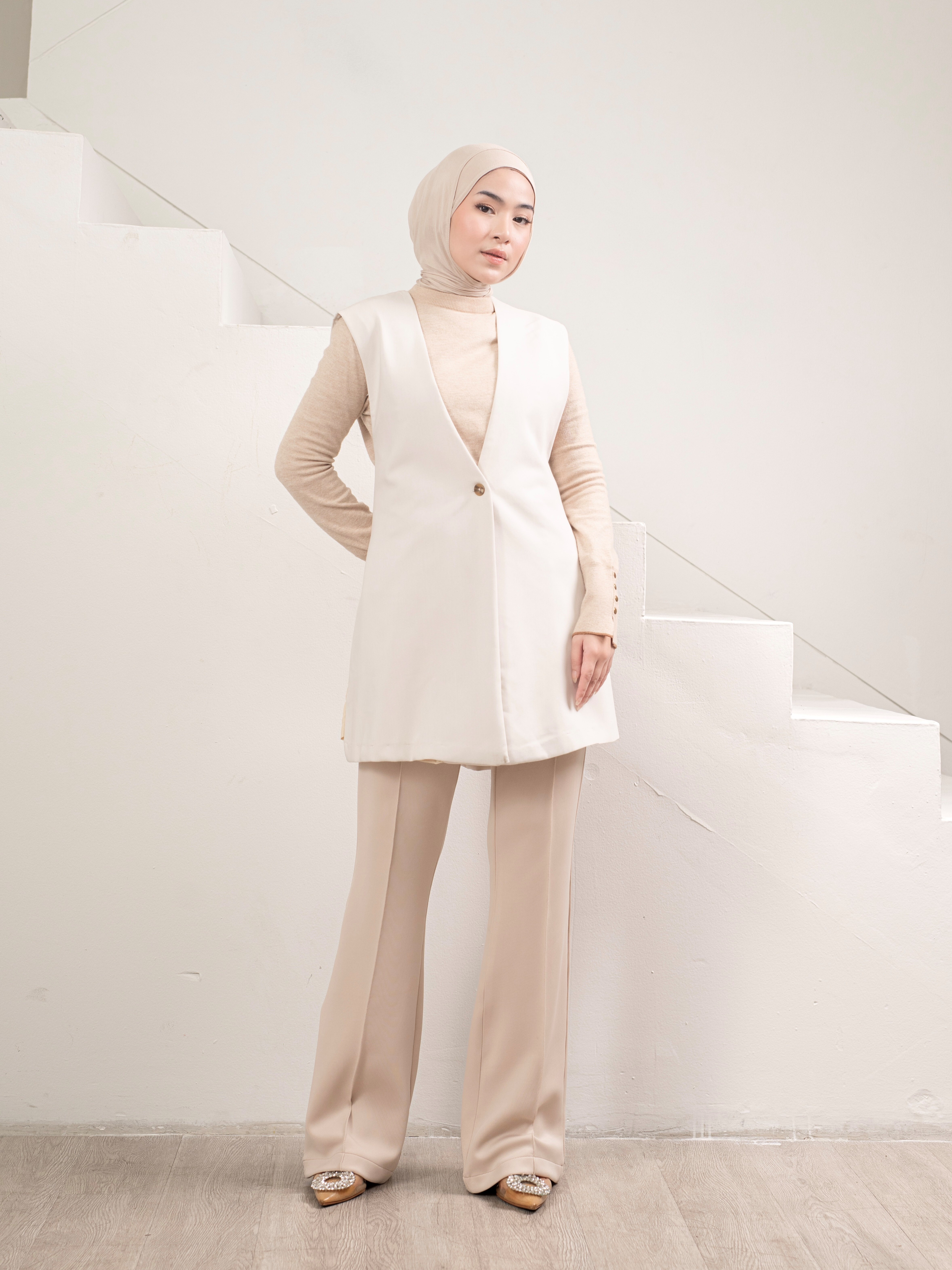 Yoka Pants Chalk