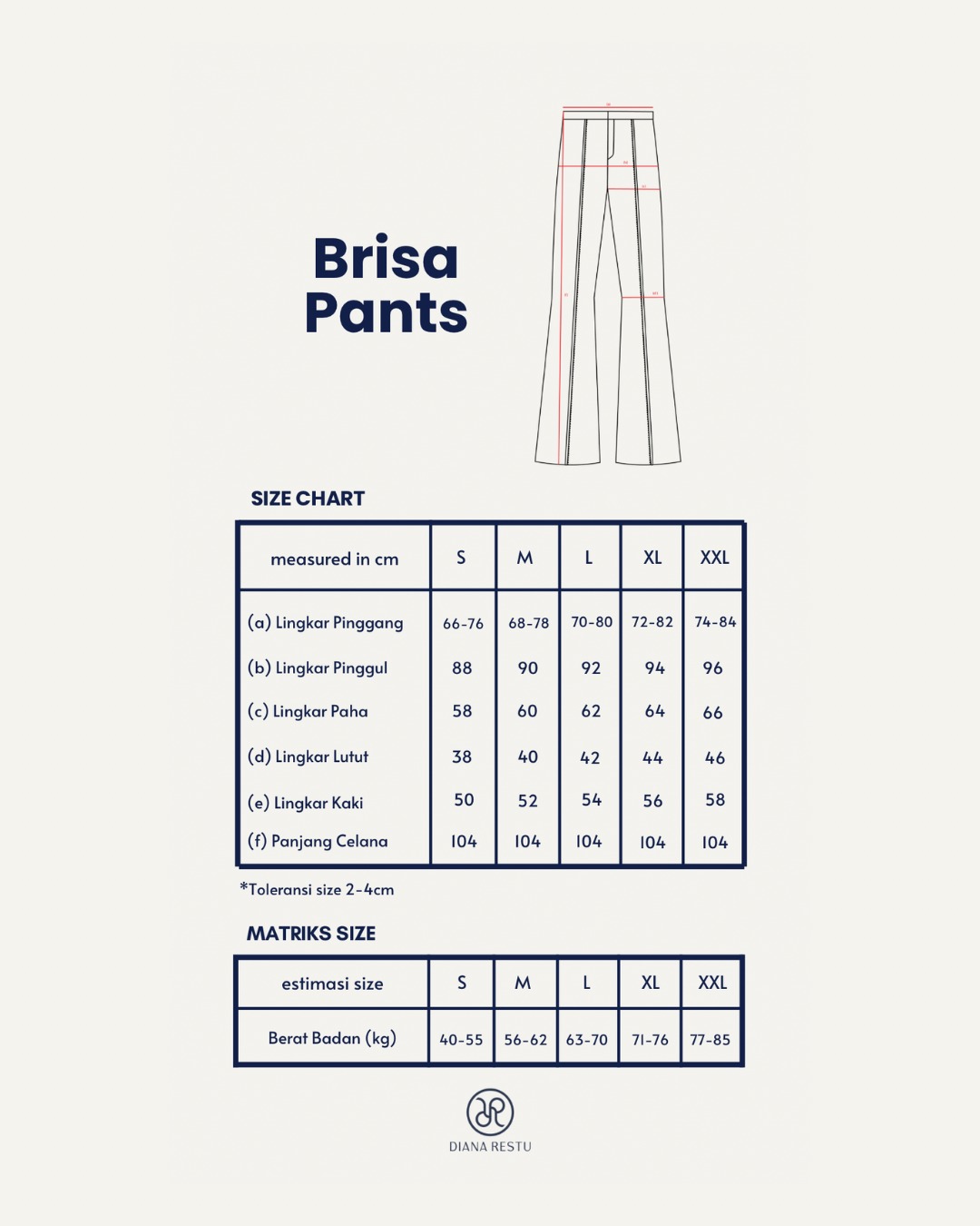 Reject Sale Brisa Pants