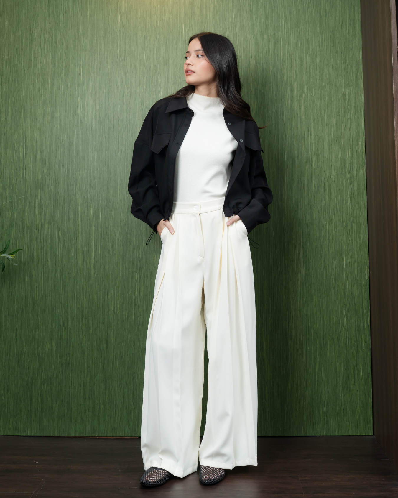 Peggy Culotte Pants Vanilla