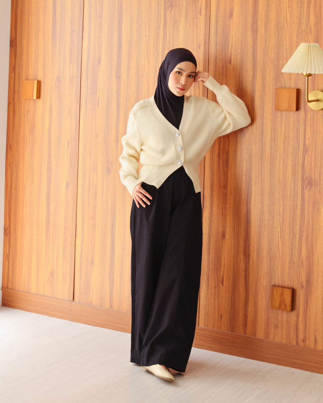 Tracy Wide Pants Black