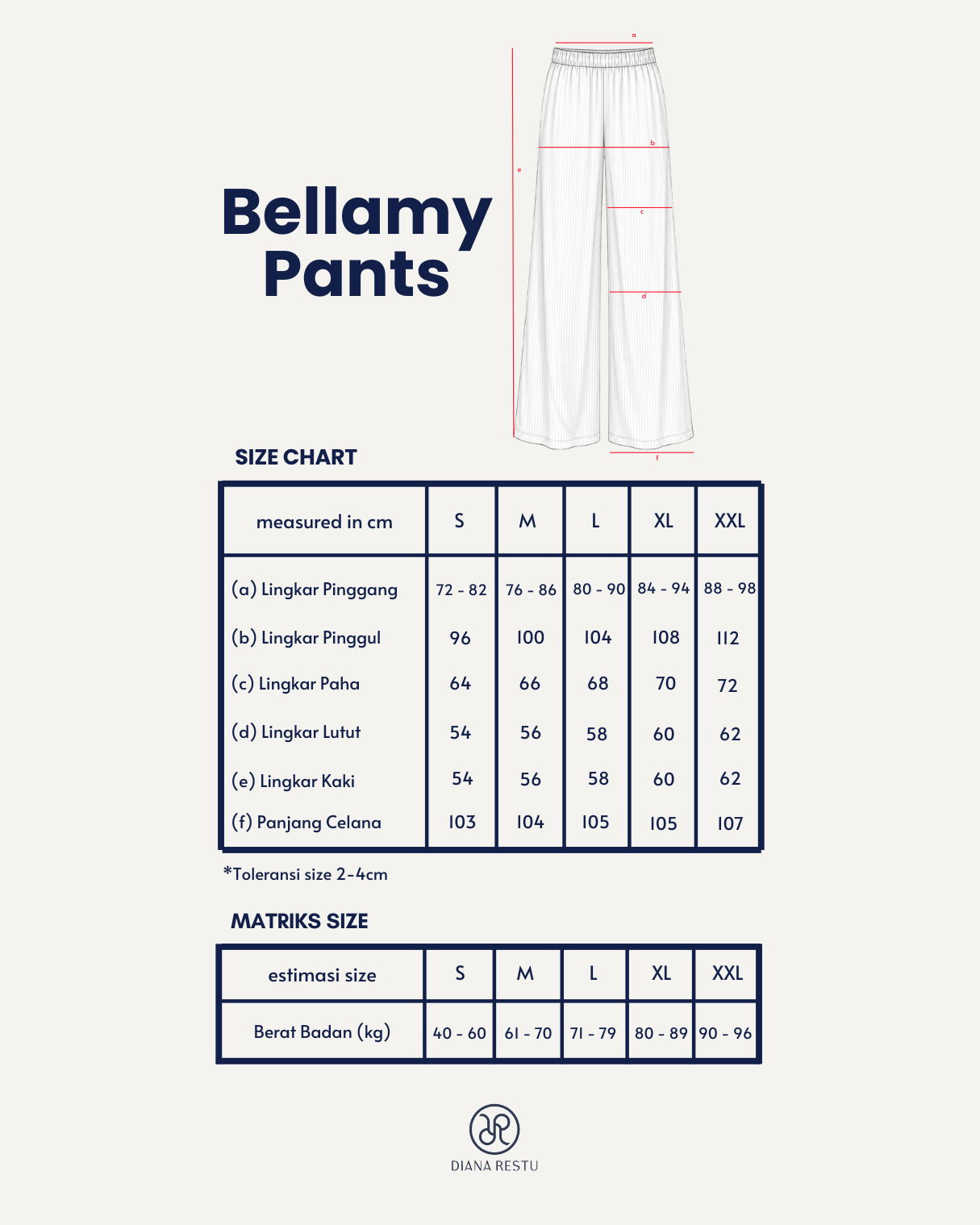 Bellamy Pants Mist