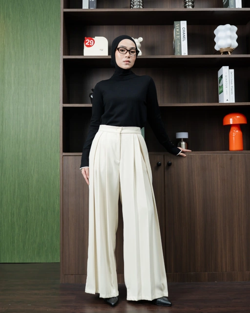 Peggy Culotte Pants Latte