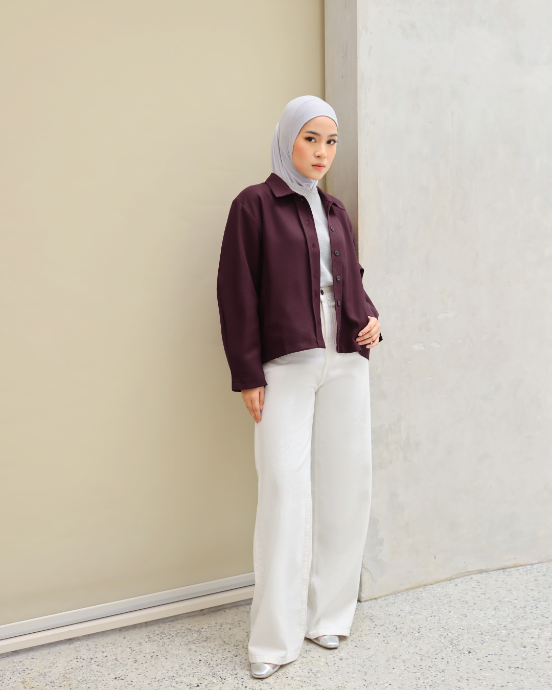 Milie Outer Scarlet