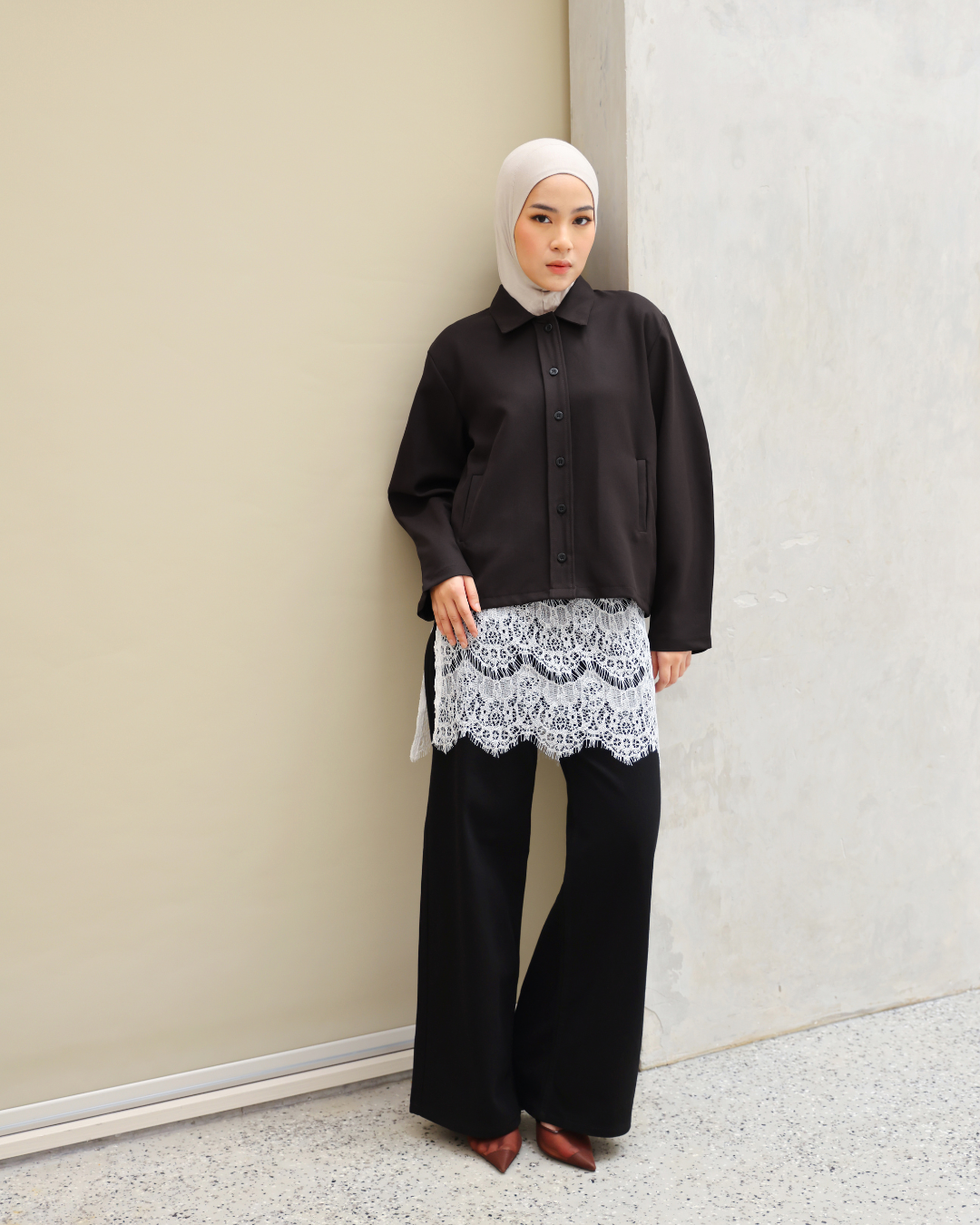 Milie Outer Mahogany