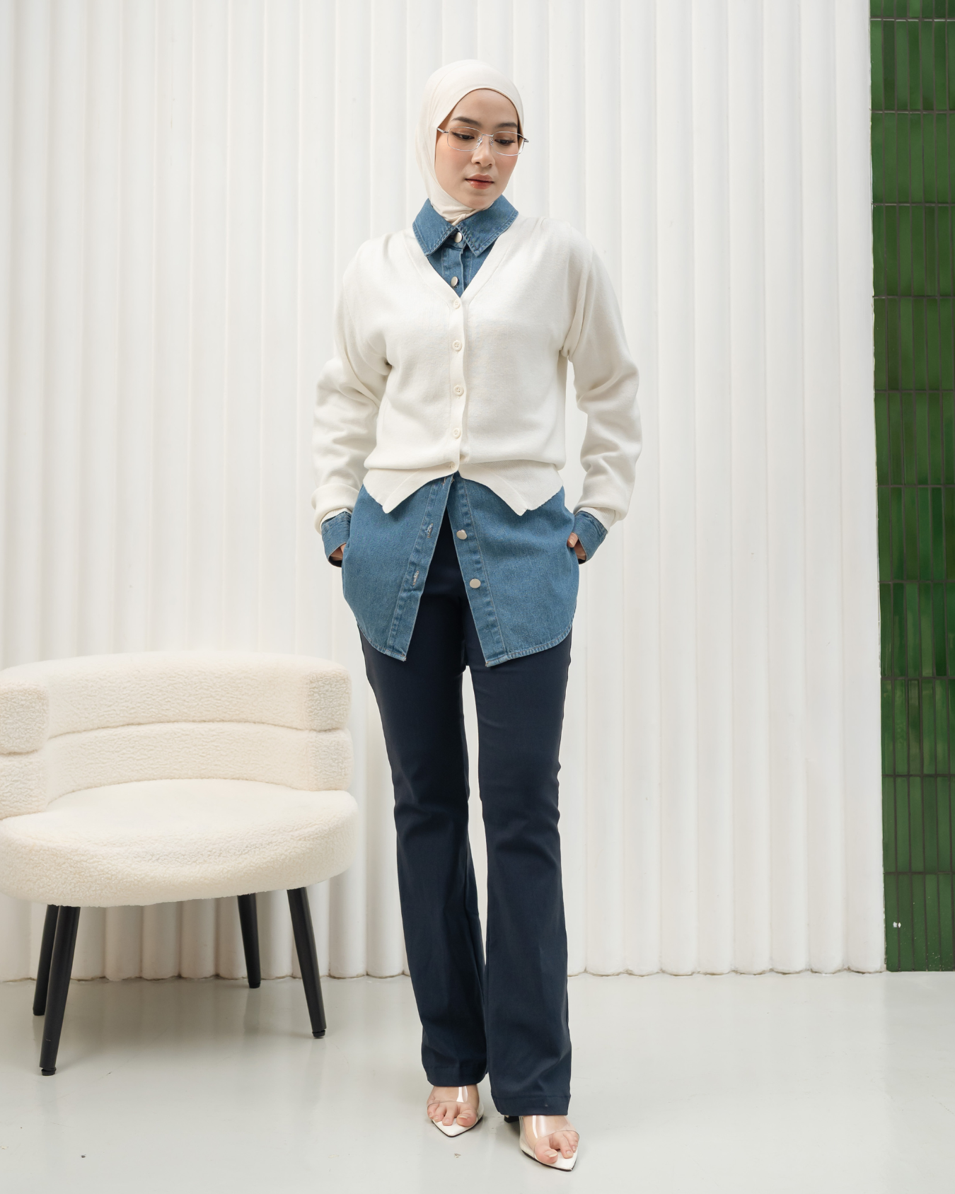 Alana Pants Blue Denim