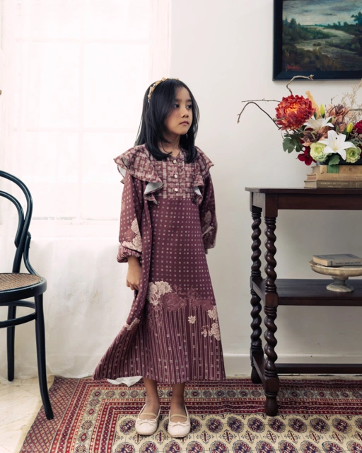 Image of PRE ORDER Rasmara Dress Kids Marogany