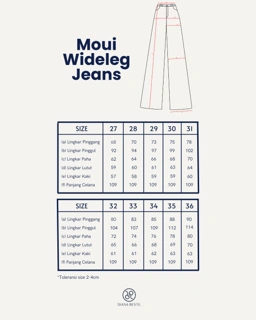 Moui Wideleg Jeans