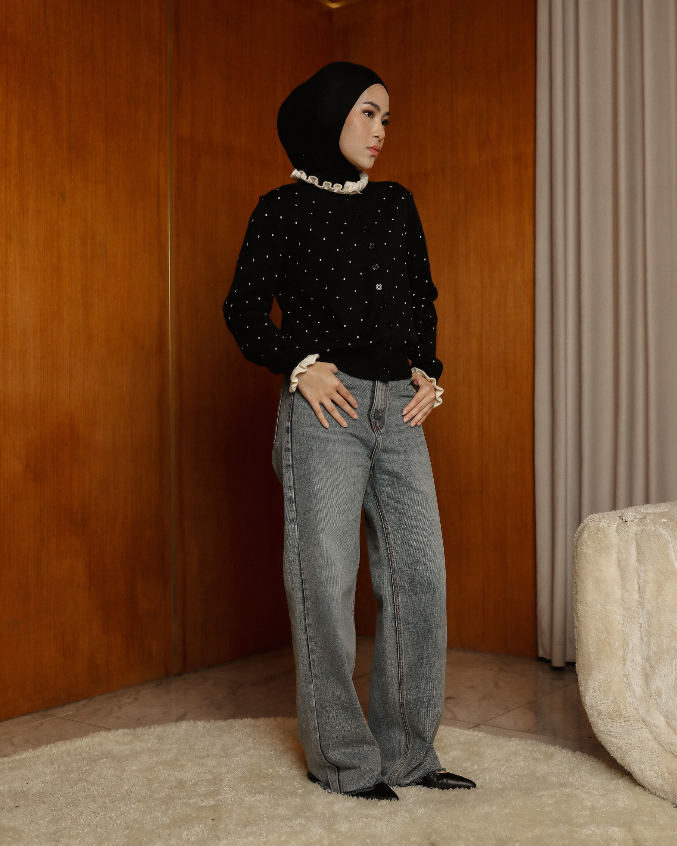 Claire Jeans Noir Ash