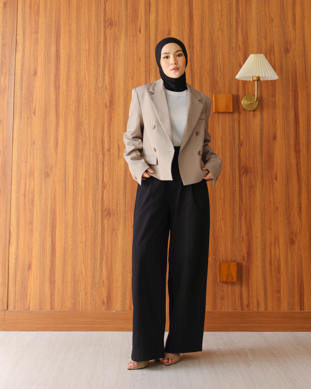 Tracy Wide Pants Black