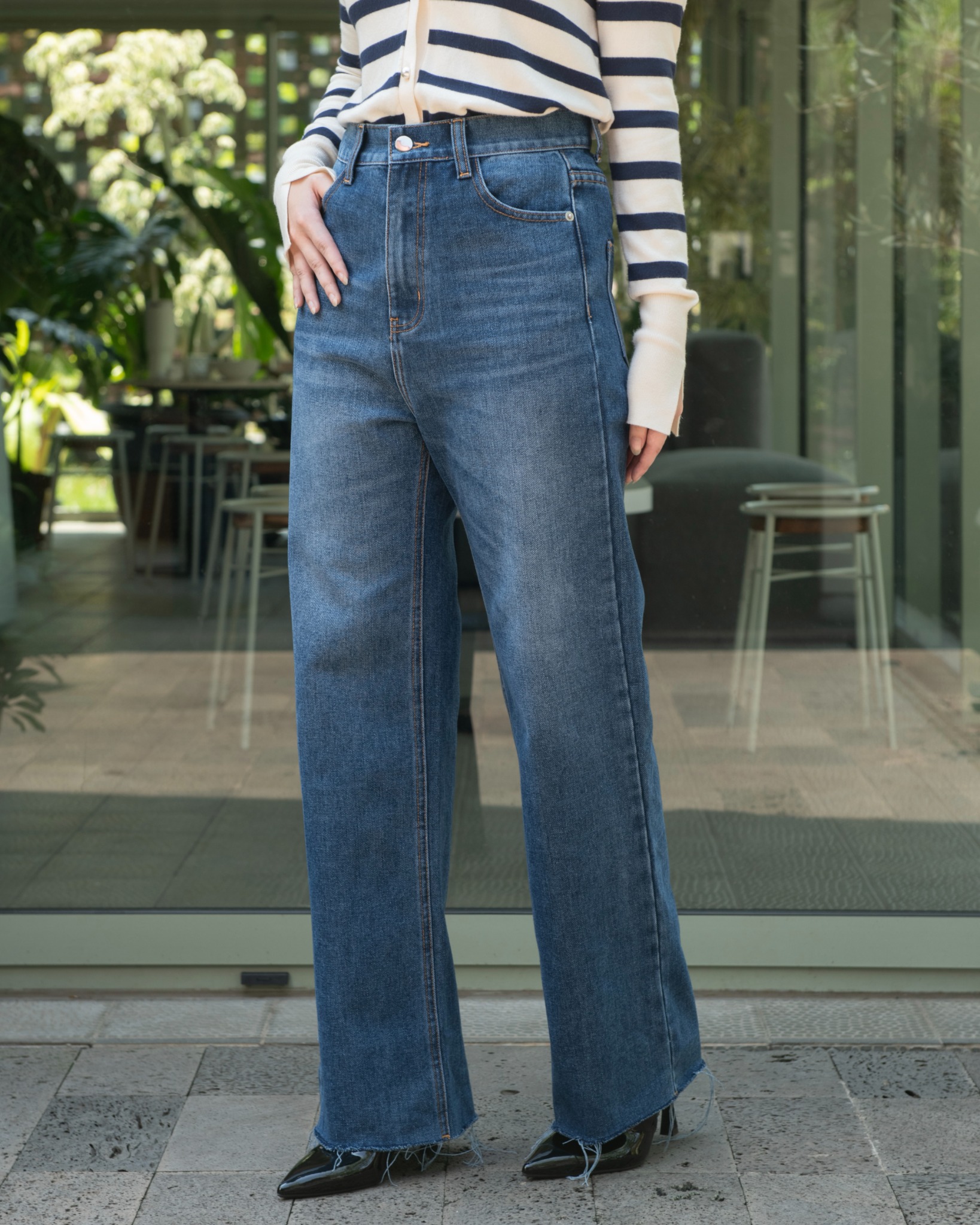 Claire Jeans Jade Blue
