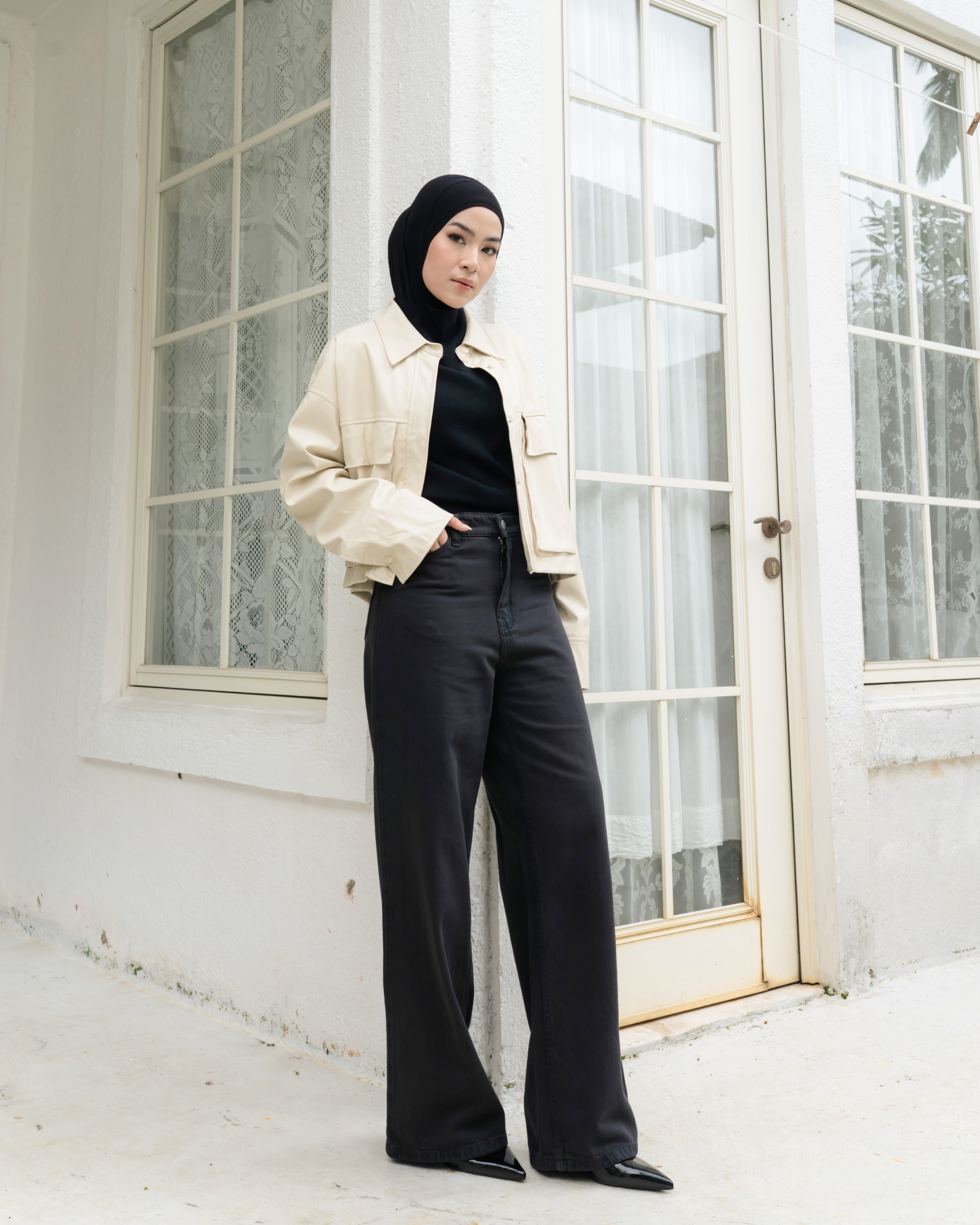 Pavon Relaxed Jeans Black Charcoal