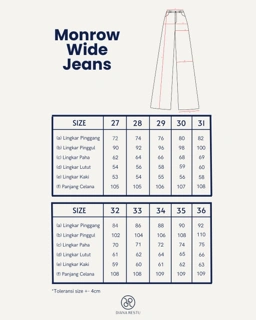 Monrow Wide Jeans
