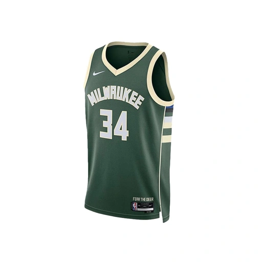Image of Jersey Basket Nike Dri - FIT NBA Milwaukee Bucks Giannis Antetokounmpo Icon Edition 2022-23 Swingman