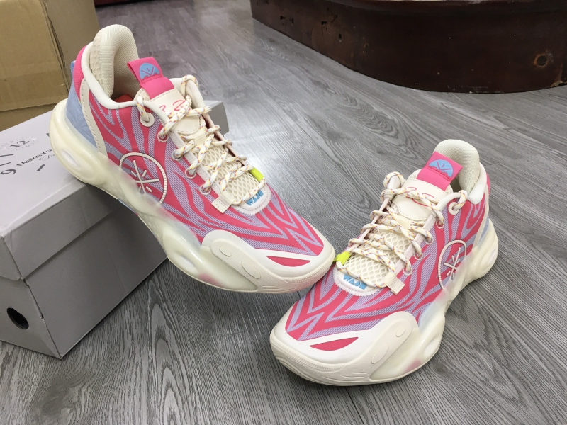 Sepatu Basket Li-Ning Wade All City 12 Neon Pink ABAU023-8