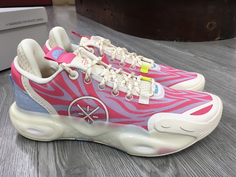 Sepatu Basket Li-Ning Wade All City 12 Neon Pink ABAU023-8