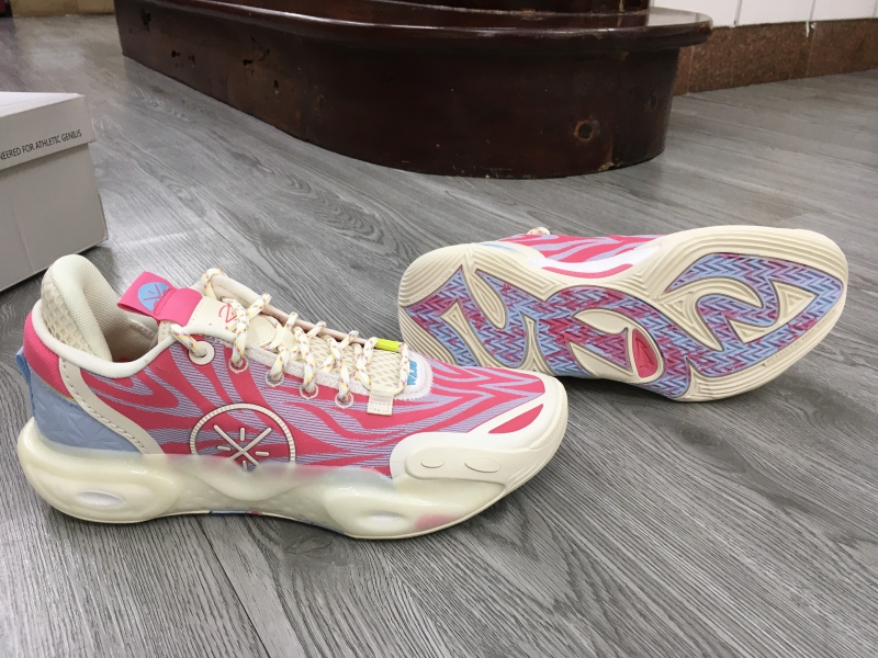 Sepatu Basket Li-Ning Wade All City 12 Neon Pink ABAU023-8