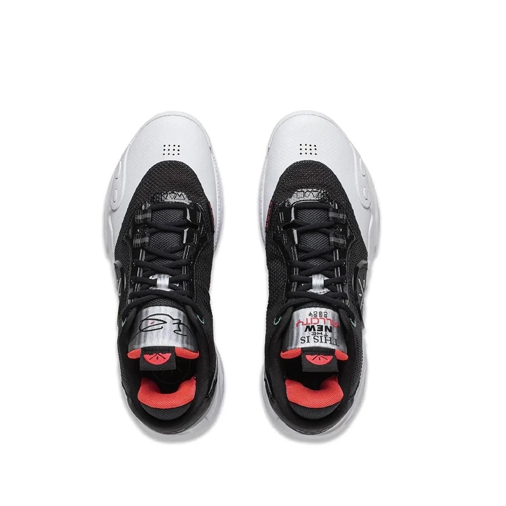 Sepatu Basket Li Ning Way of Wade All City 12 “Announcement” D'Angelo Russell Black White ABAU015-4
