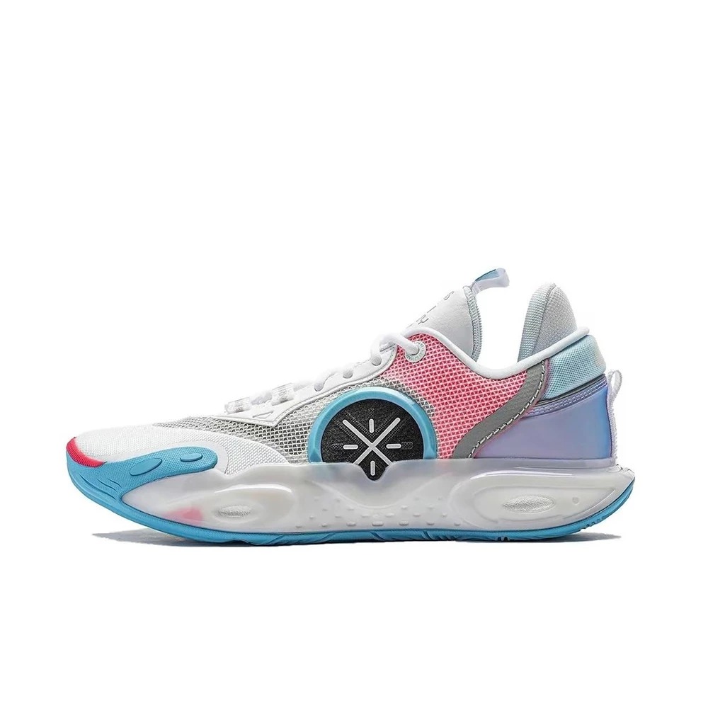 Sepatu Basket Li-Ning Wade All City 12 White Blue' ABAU015-1