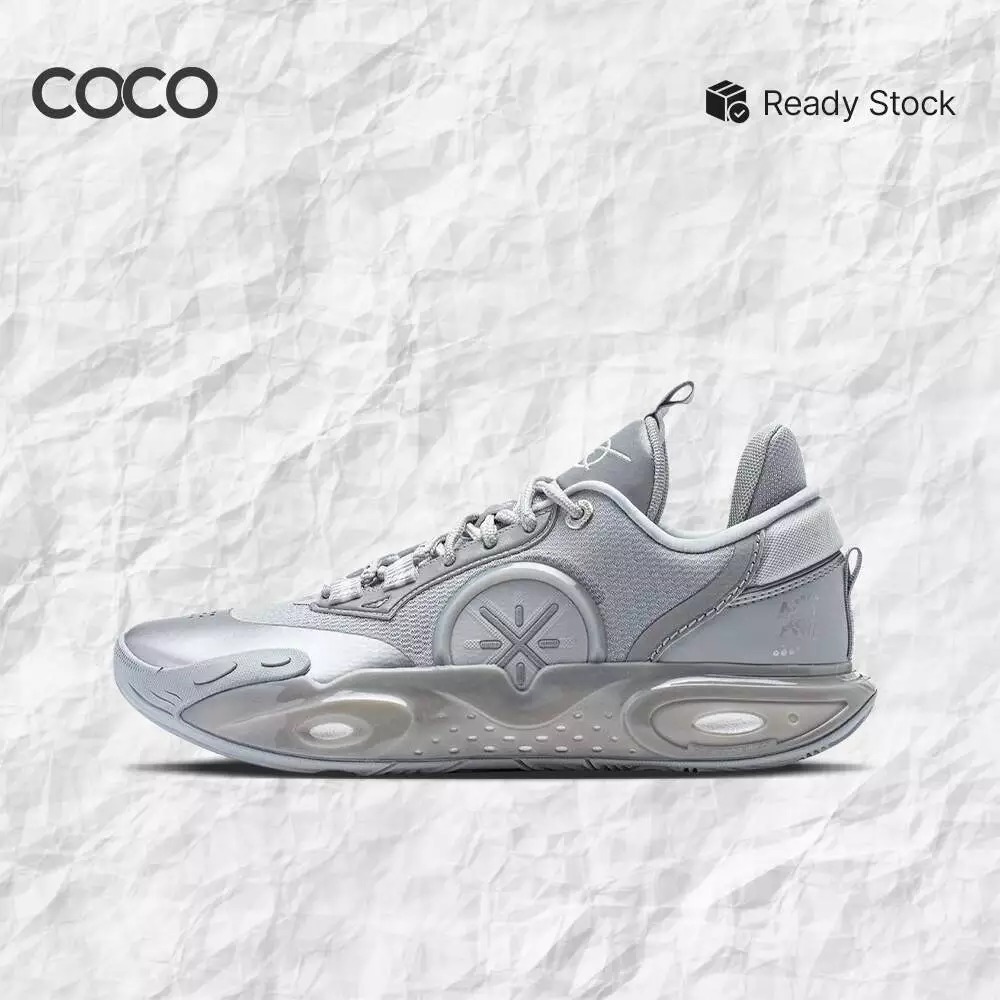 Sepatu Basket Li-Ning Wade All City 12 'Silver'ABAU015-10