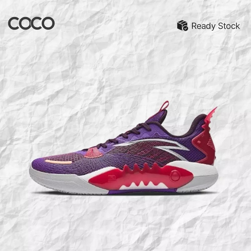 Sepatu Basket Anta Shock Wave 5 Team V2 Puple 912431106S-1