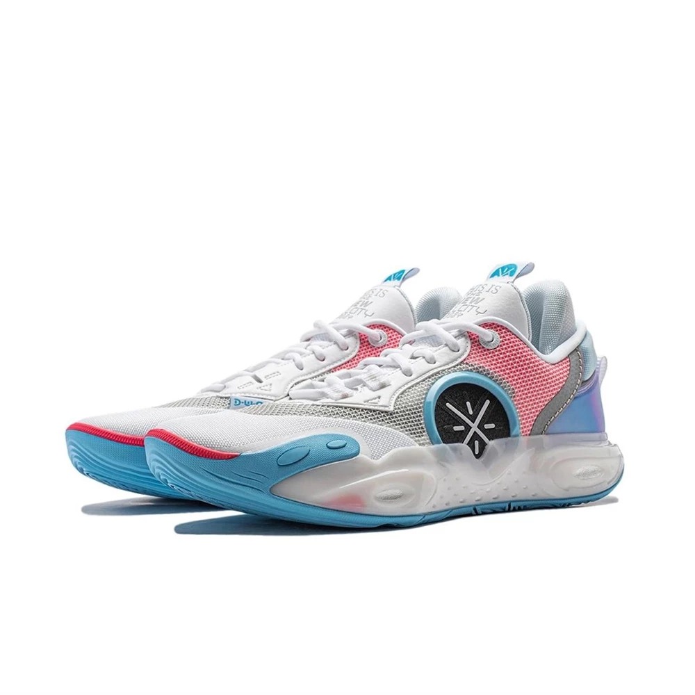 Sepatu Basket Li-Ning Wade All City 12 White Blue' ABAU015-1