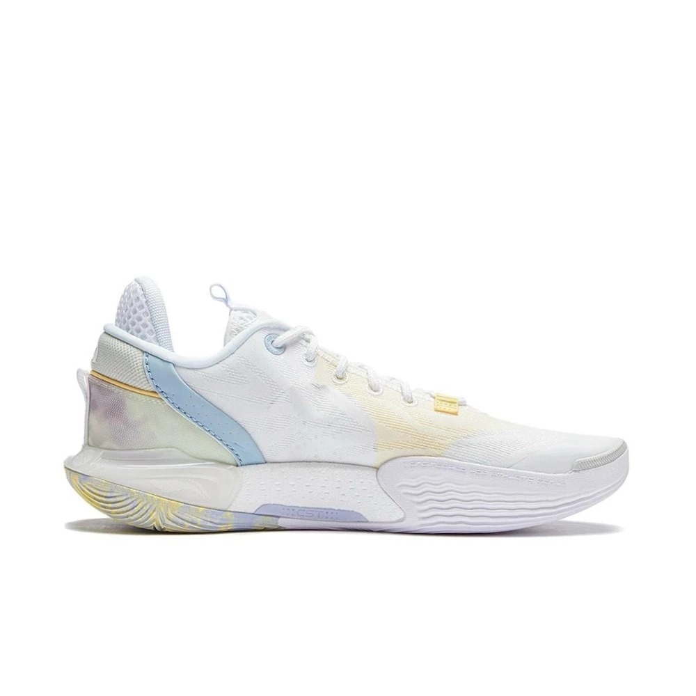 Sepatu Basket Li-Ning Way of Wade All City 12 'White Yellow Blue' ABAU023-2