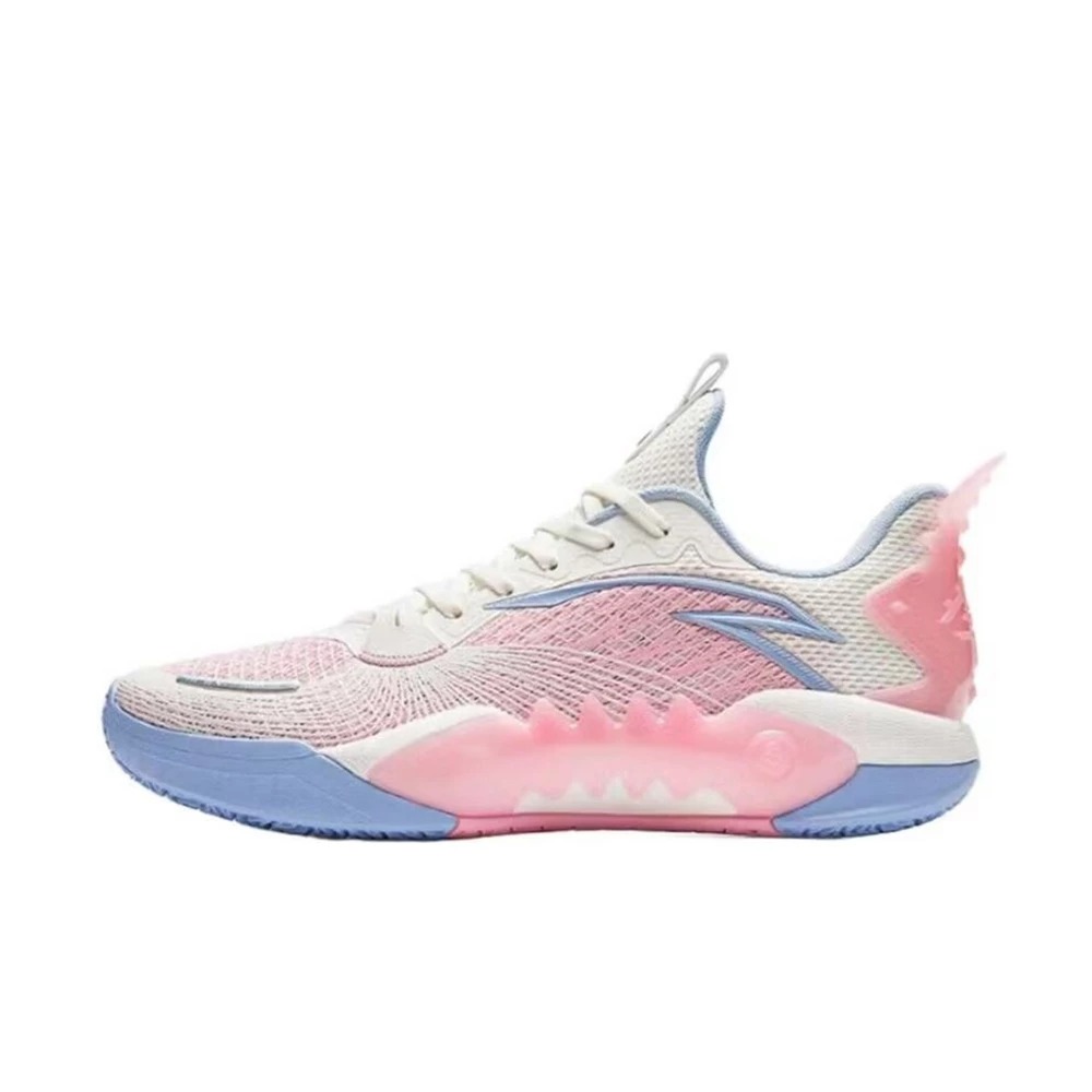 Sepatu Basket ANTA Shock Wave 5 Team V2 'Bright Pink' 112411606-6