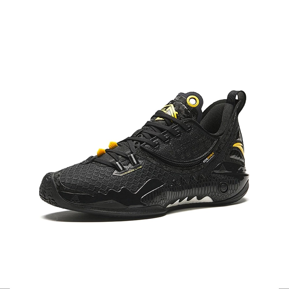 Sepatu Basket ANTA Shock Wave 5 V2 'Black Lightning' Ready 1124A1106-9