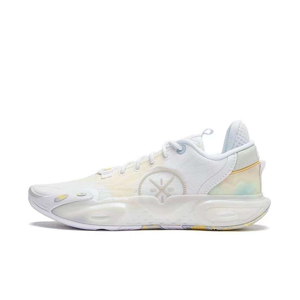 Sepatu Basket Li-Ning Way of Wade All City 12 'White Yellow Blue' ABAU023-2