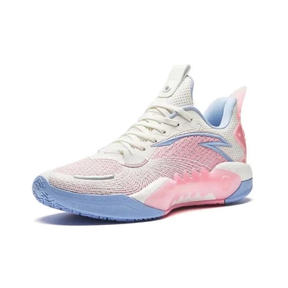 Sepatu Basket ANTA Shock Wave 5 Team V2 'Bright Pink' 112411606-6
