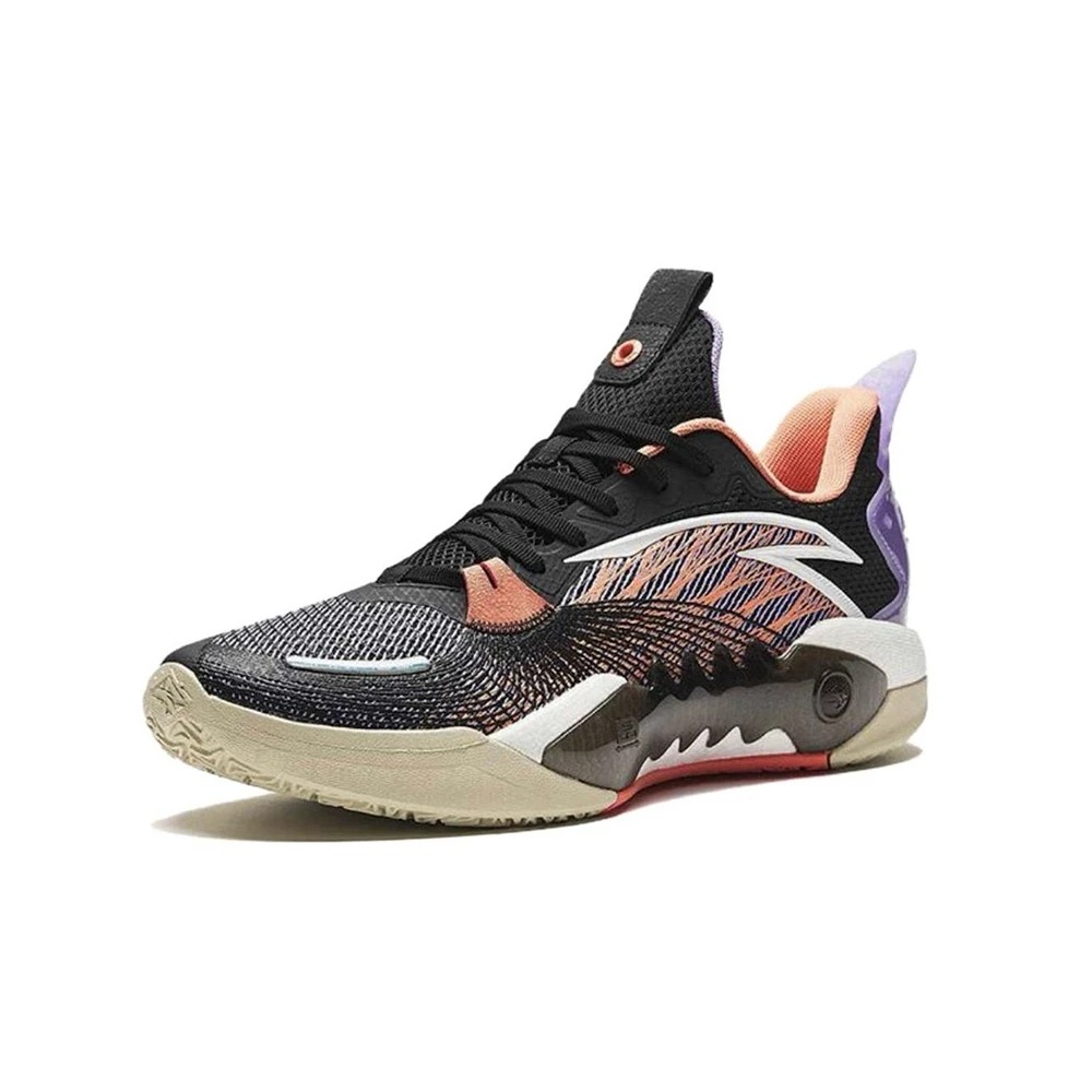 Sepatu Basket Anta Shock Wave 5 Team V2 'Crimson Orange' 112411606-1