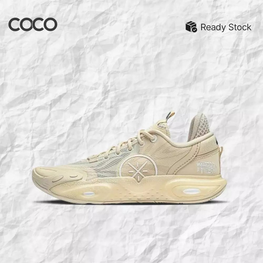 Sepatu Basket Li-Ning All City 12 'Light Brown White' ABAU023- 9