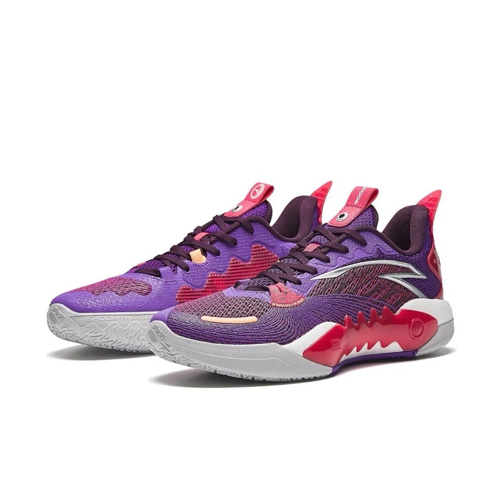 Sepatu Basket Anta Shock Wave 5 Team V2 Puple 912431106S-1